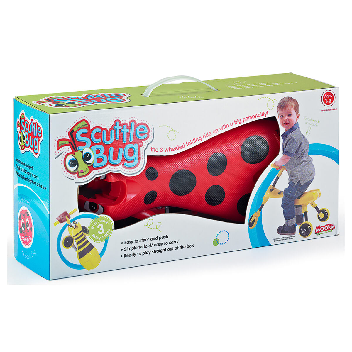 Mookie Scuttlebug Beetle Ride On