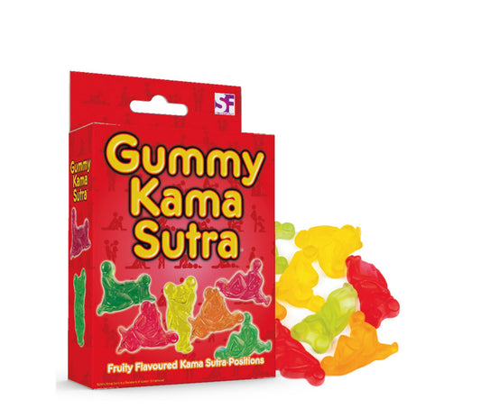 GUMMY KAMA SUTRA FRUIT FLAVOURED SWEETS BY SPENCER AND FLEETWOOD