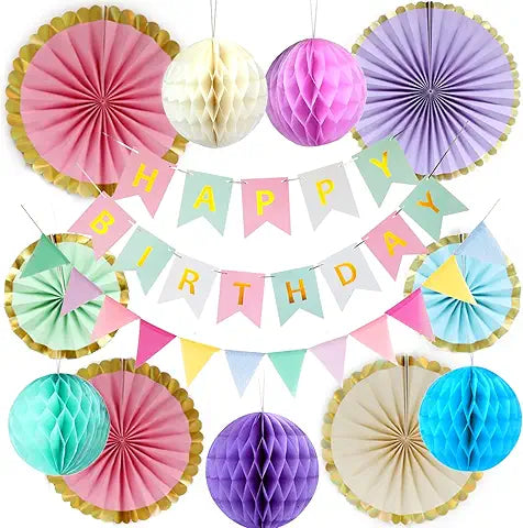 Pastel Birthday Party Decoration