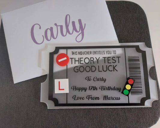 Personalised Theory Plaques