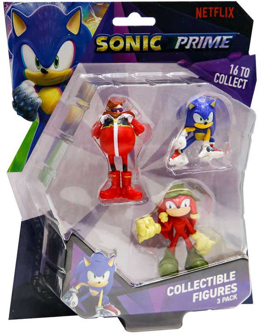 SONIC COLLECTIBLE FIGURES 3 PACK ASSORTED