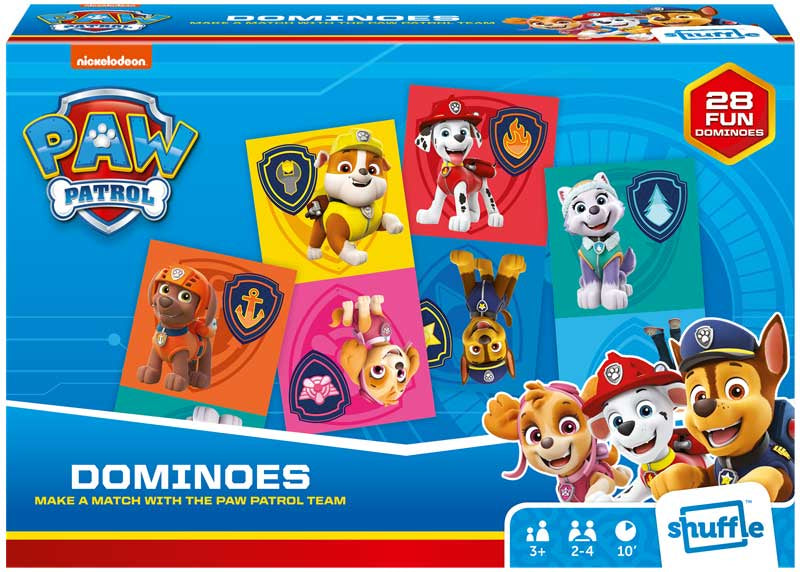 PAW PATROL - SHUFFLE DOMINOES