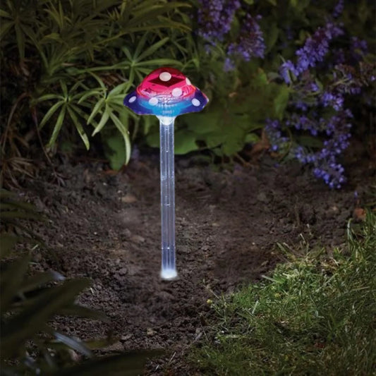 Large Purple Mushroom Light