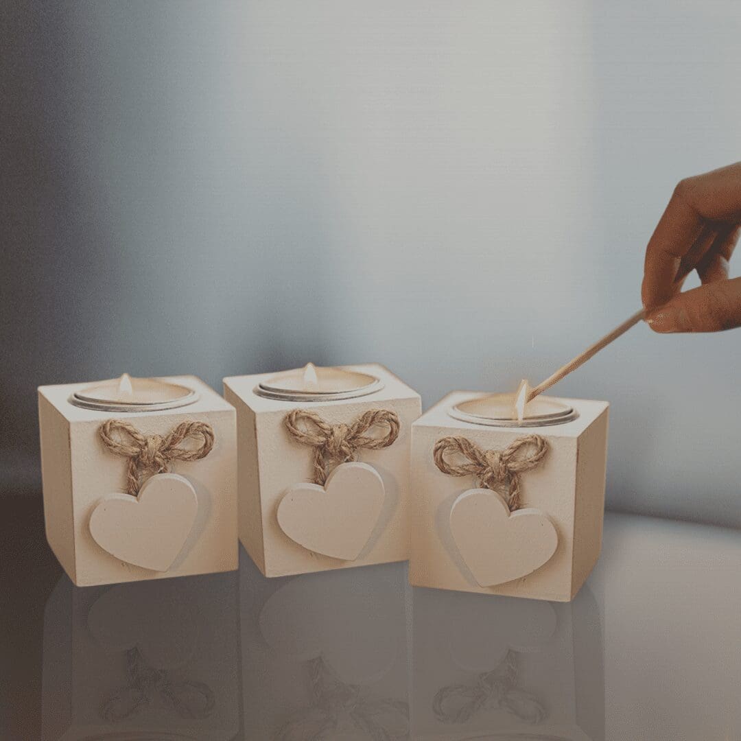 Chic tea light holders