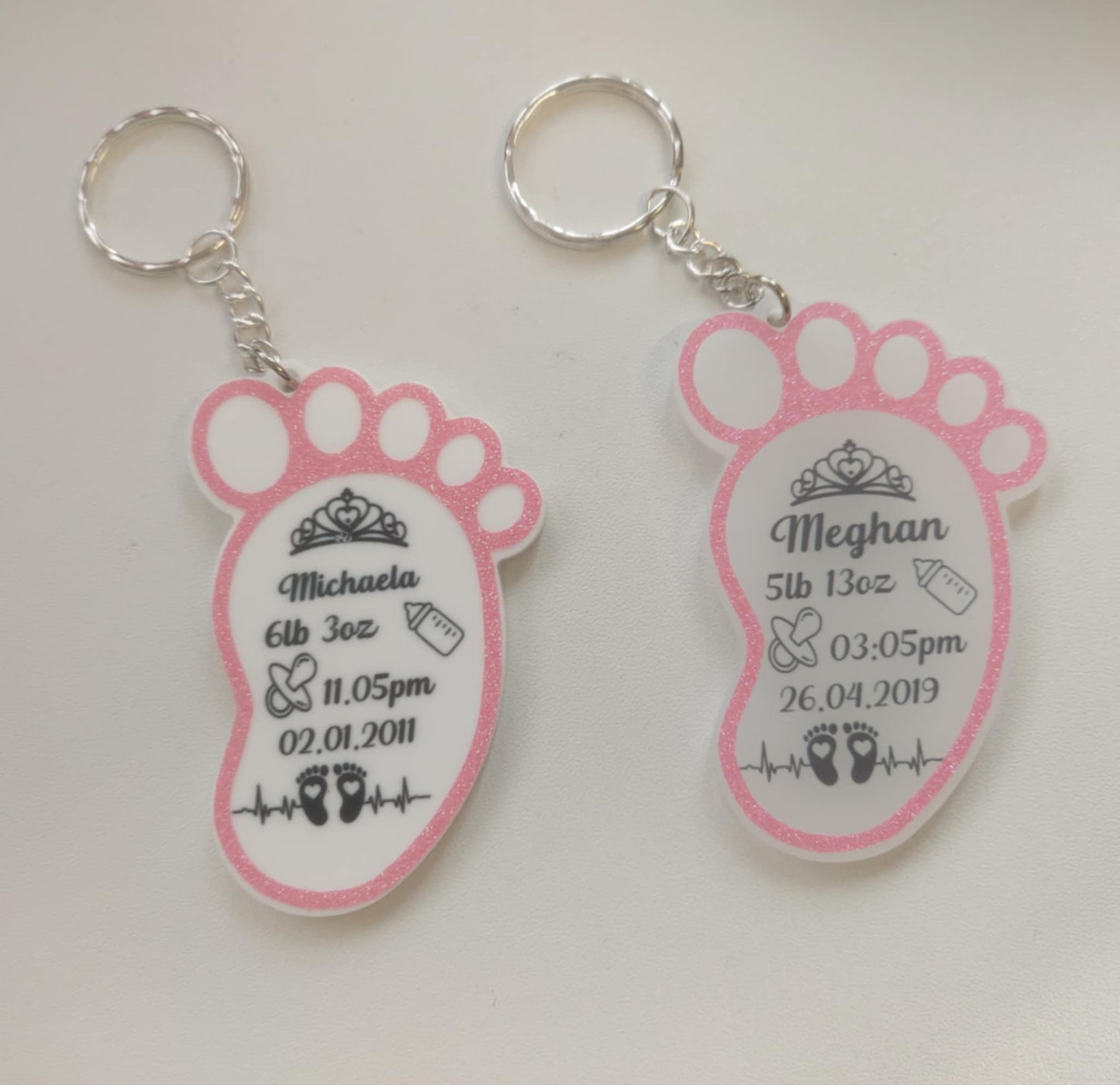 Baby foot Keyring