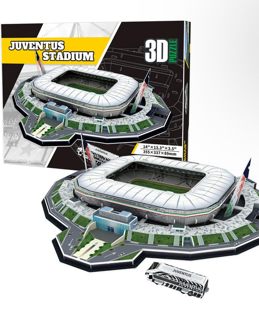 Georgie Porgy 3D Football Stadium Puzzle Toy Building Kits (Del Alp Stadium 85 Pieces)