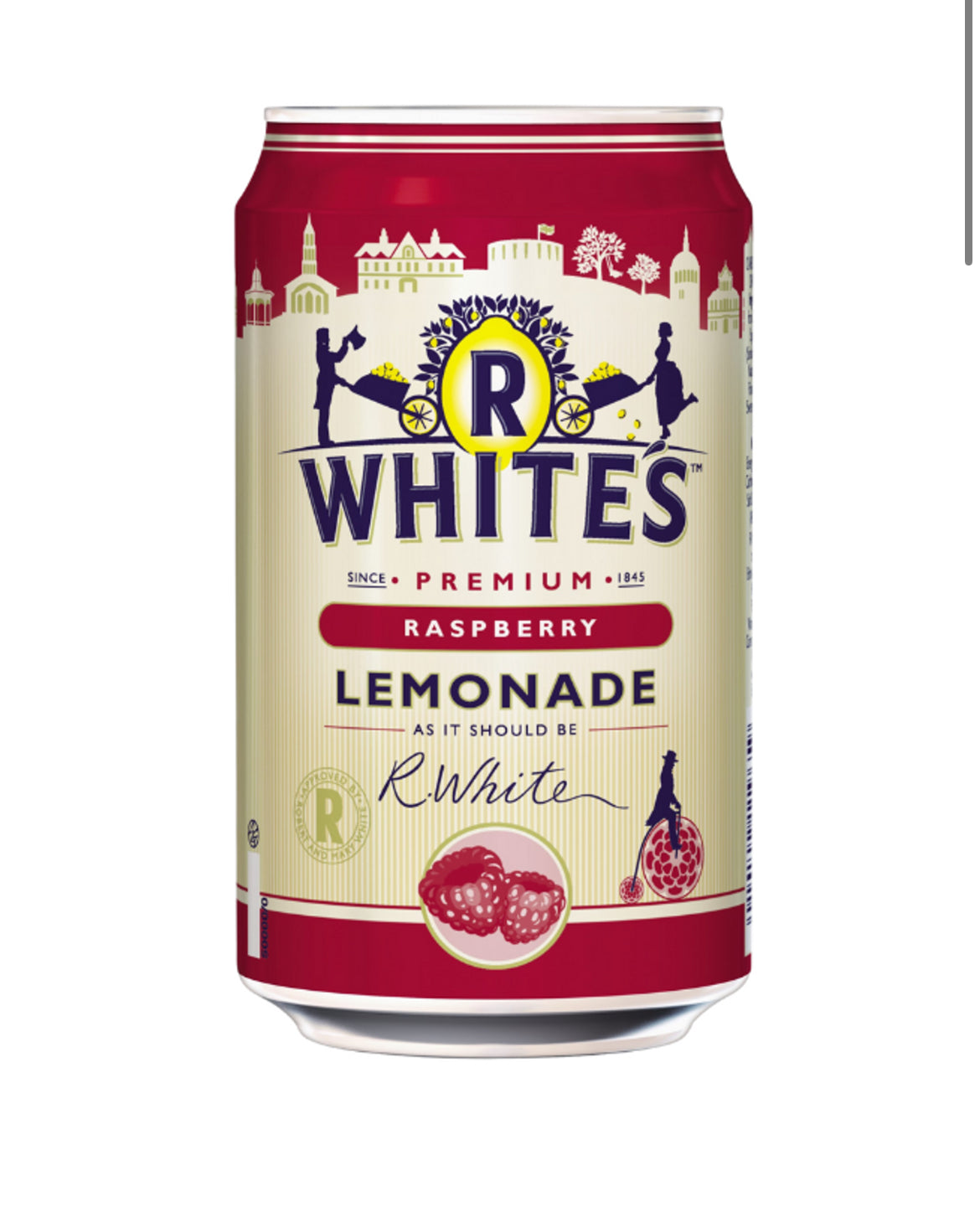 R Whites Raspberry Lemonade Cans (24 x 330ml)