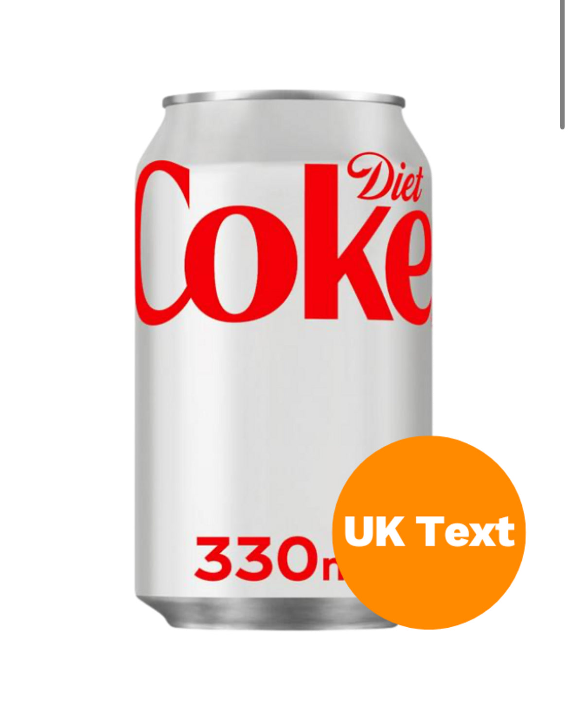 Diet Coke Can (UK Text) 24 x 330ml