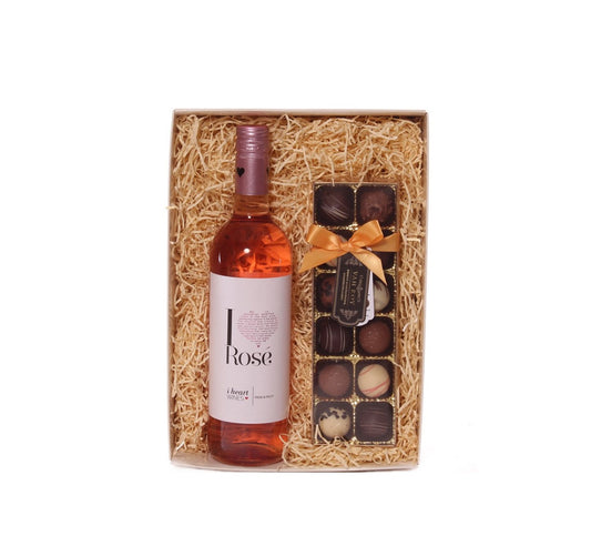 Rosé Wine and Truffles