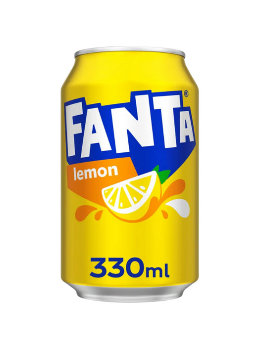 Fanta Lemon Cans GB (24 x 330ml)