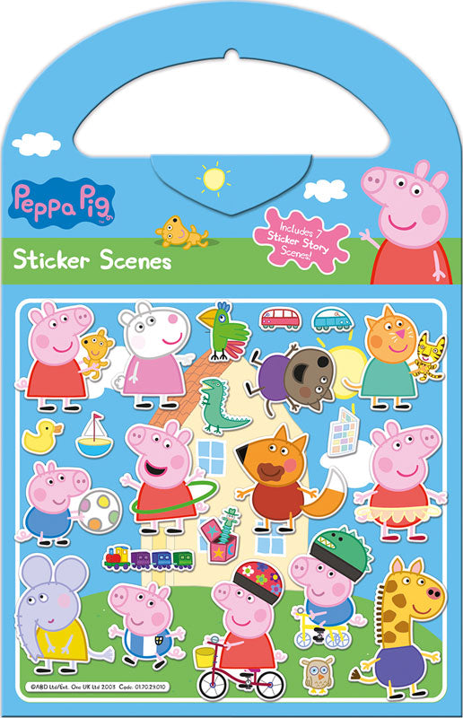 PEPPA PIG - STICKER SCENE STICKERS