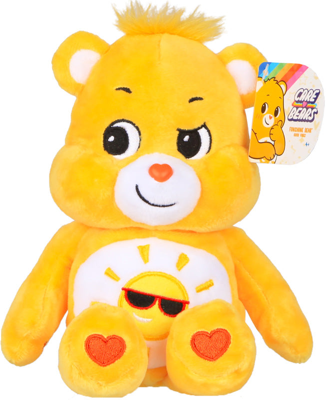 CARE BEARS 22CM BEAN PLUSH - FUNSHINE BEAR