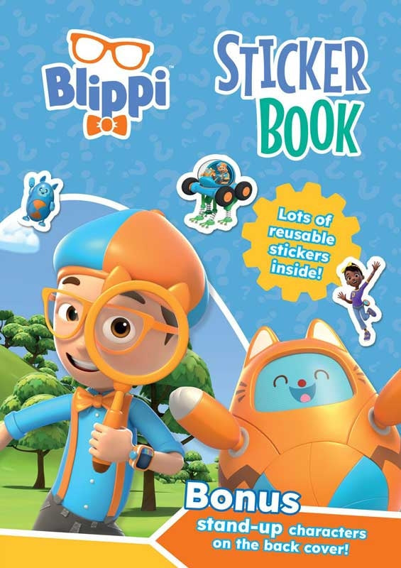 BLIPPI STICKER BOOK