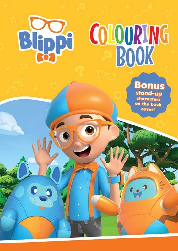 BLIPPI COLOURING BOOK