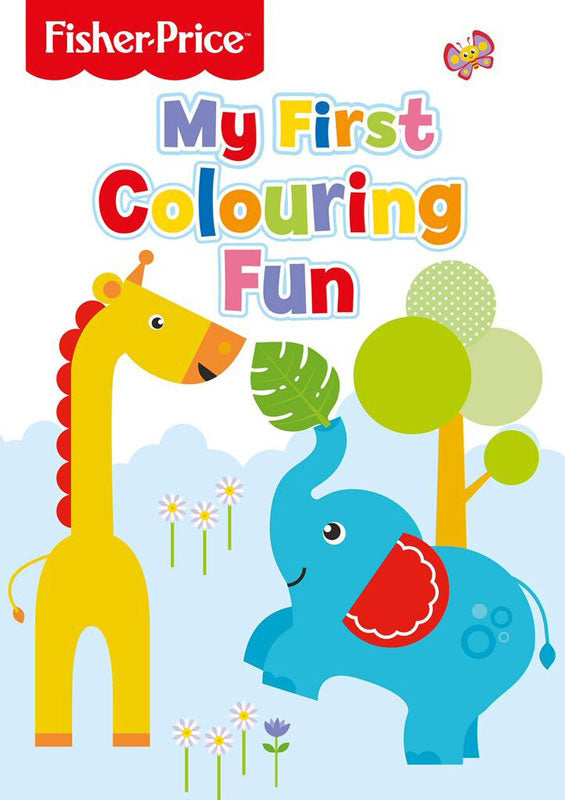 FISHER PRICE COLOURING BOOK GIRAFFE