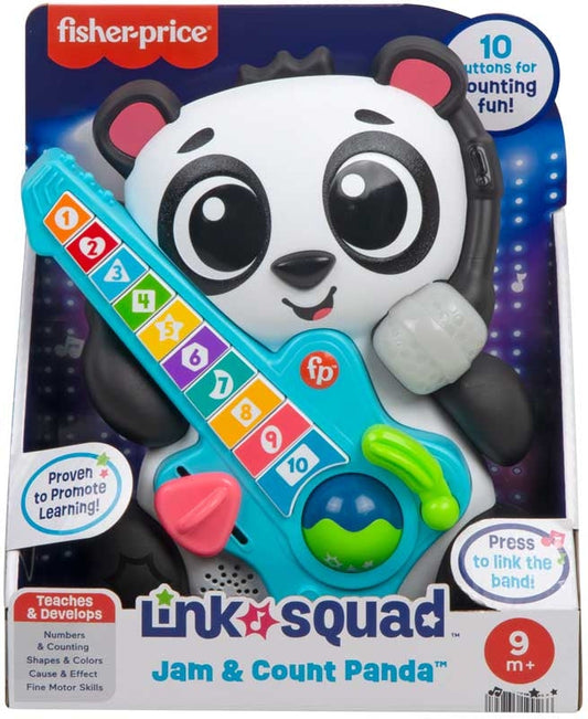 FISHER PRICE - LINK SQUAD JAM & COUNT PANDA