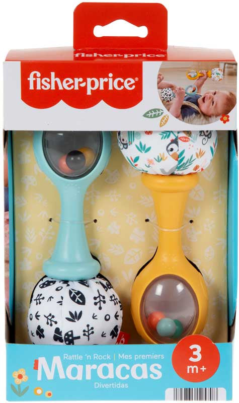 FISHER PRICE NEWBORN MARACAS