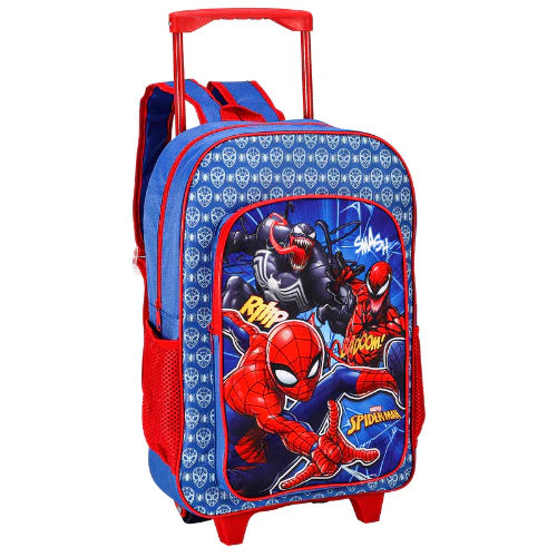 SPIDERMAN DELUXE OFFICIAL TROLLEY BACKPACK