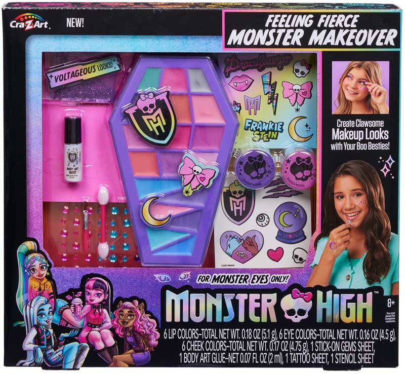 MONSTER HIGH FEELING FIERCE MONSTER MAKEOVER