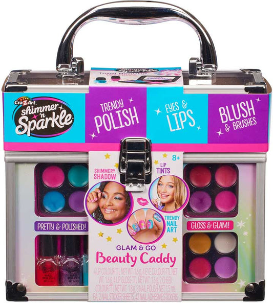 SHIMMER N SPARKLE BEAUTY CADDY