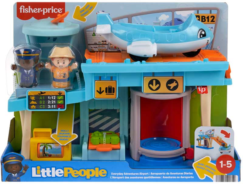 FISHER PRICE LITTLE PEOPLE EVERYDAY ADVENTURES AIRPORT