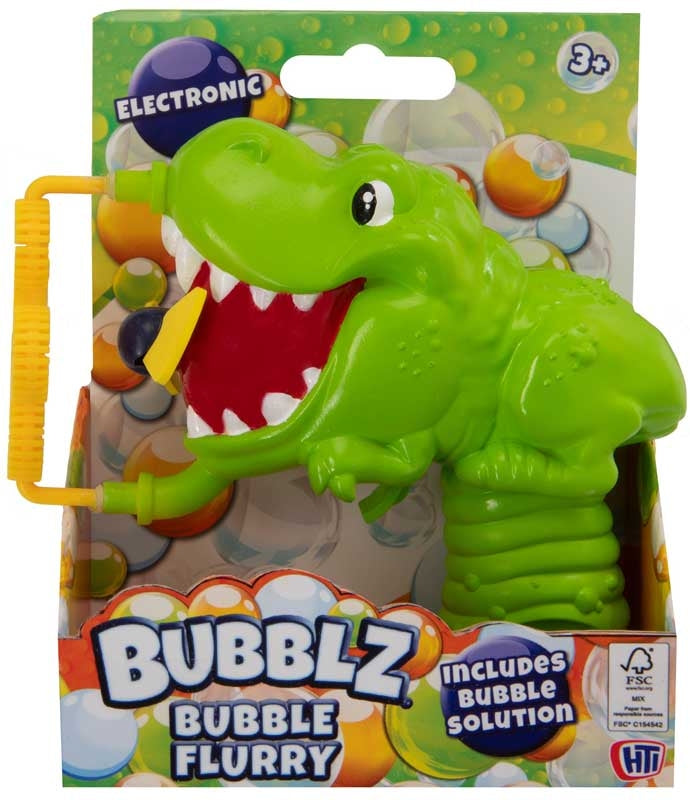 BUBBLZ DINOSAUR FLURRY ASSORTED