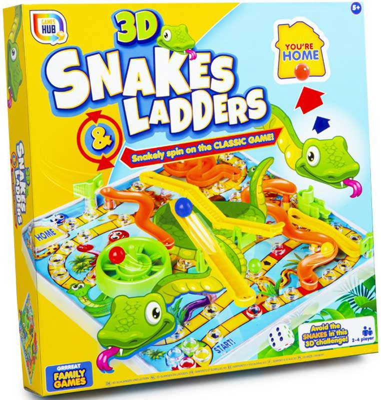 3D SNAKES AND LADDERS