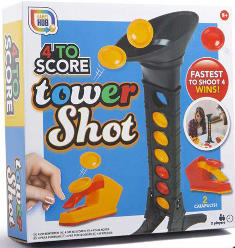 4 TO SCORE TOWER SHOT