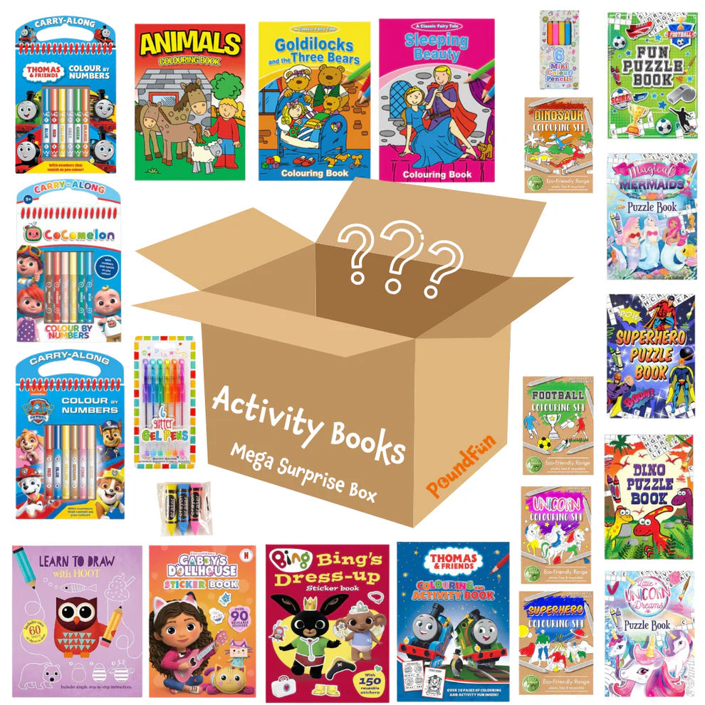 Activity Books Mega Surprise Box