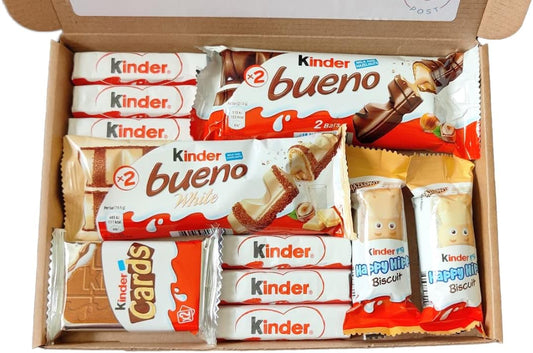 Kinder letterbox chocolate
