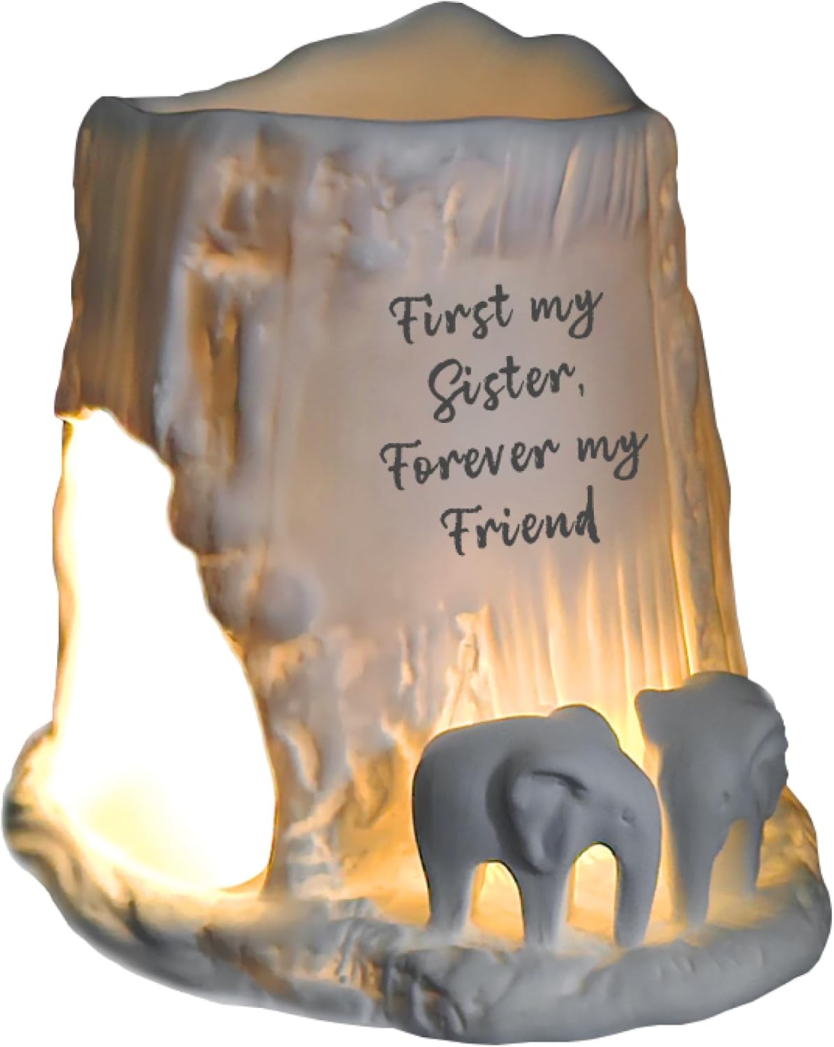 Porcelain burner, elephants / penguins