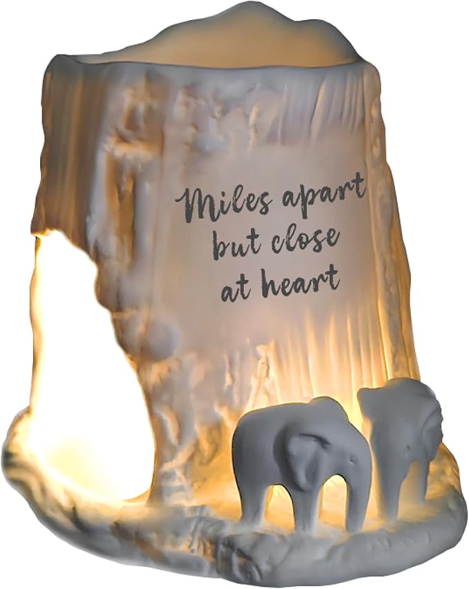 Porcelain burner, elephants / penguins