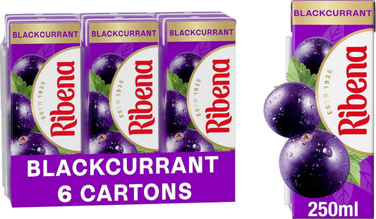 Ribena cartons x6