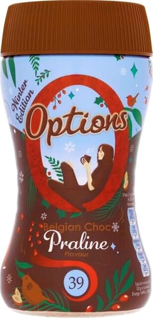 Options hot chocolate