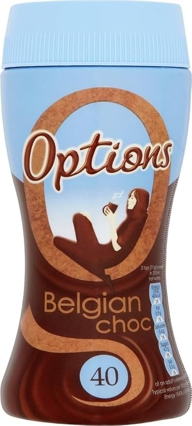Options hot chocolate