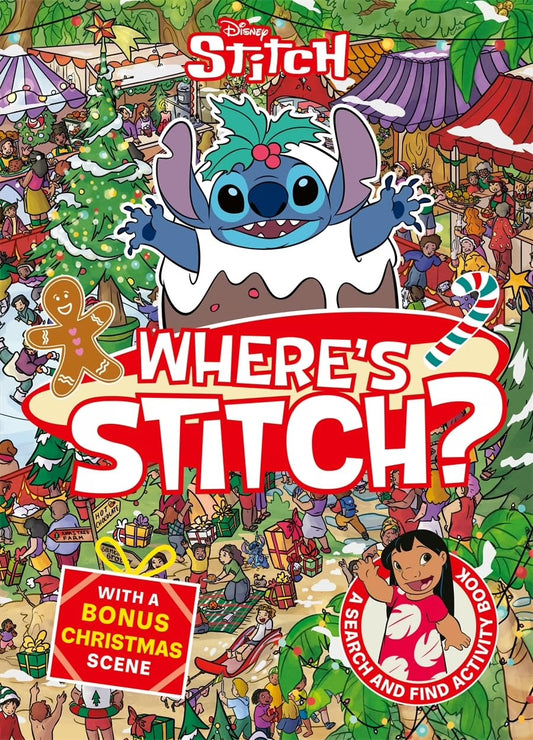 Where’s stitch Christmas book