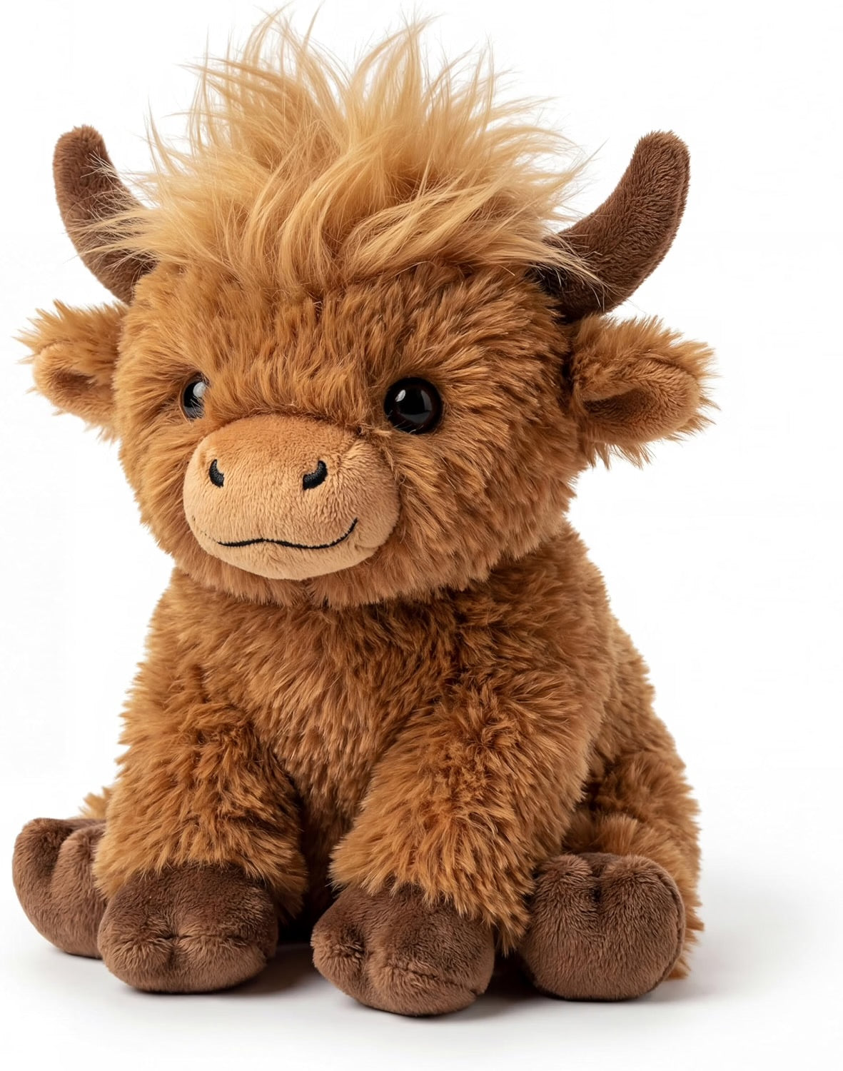 Highland cow plush teddy