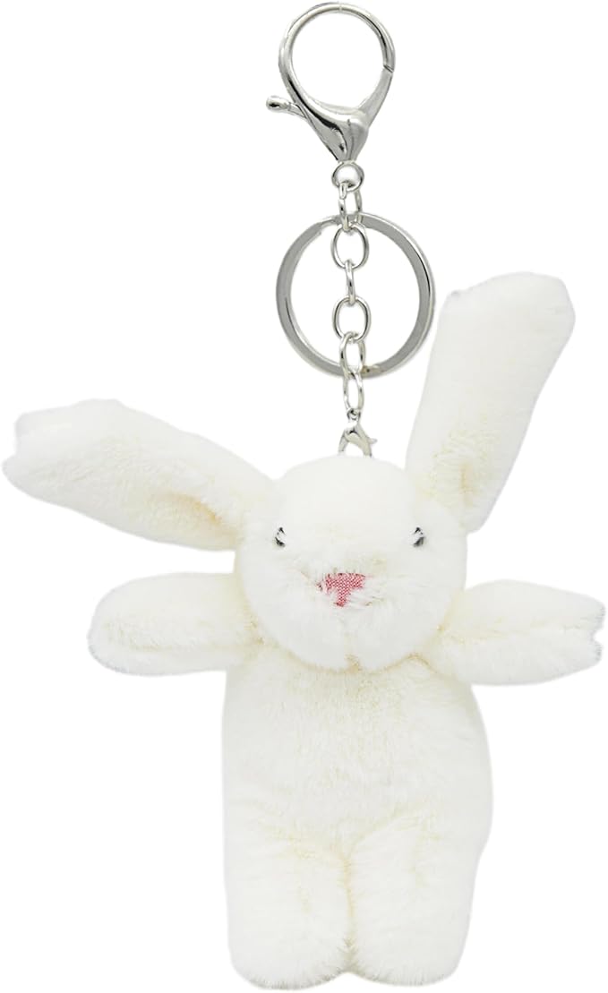 Cute bunny keyring