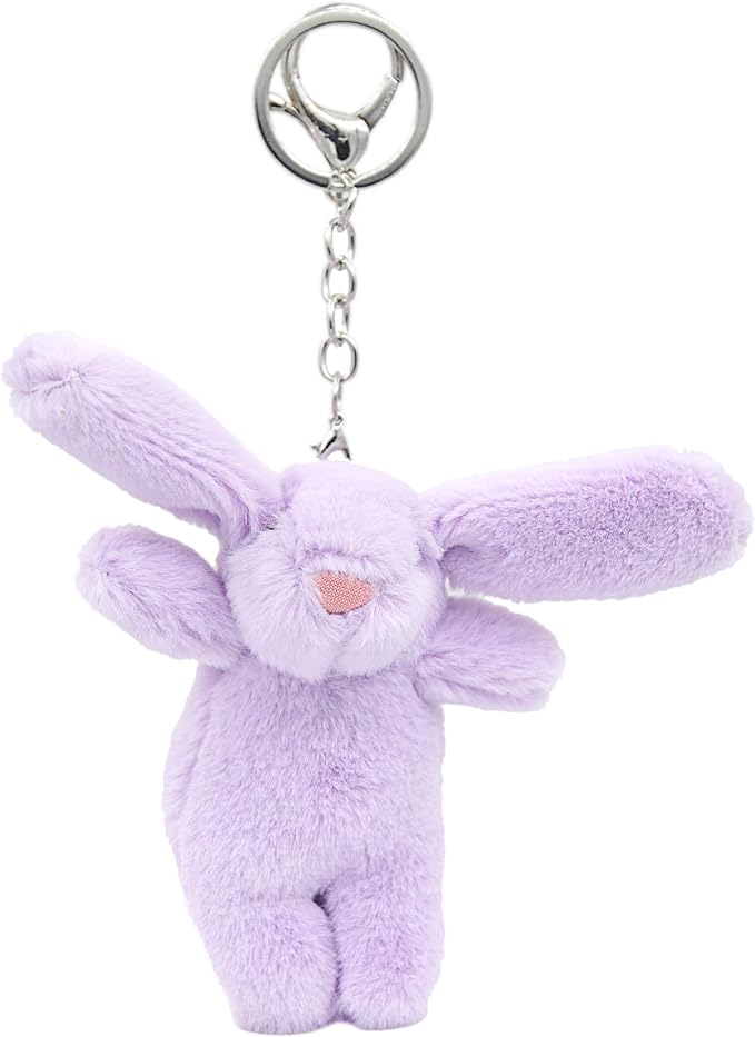 Cute bunny keyring