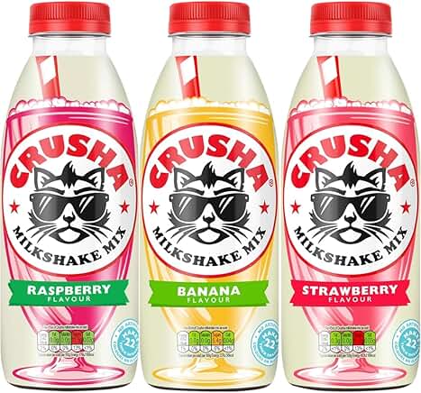 Crusha milkshake x3
