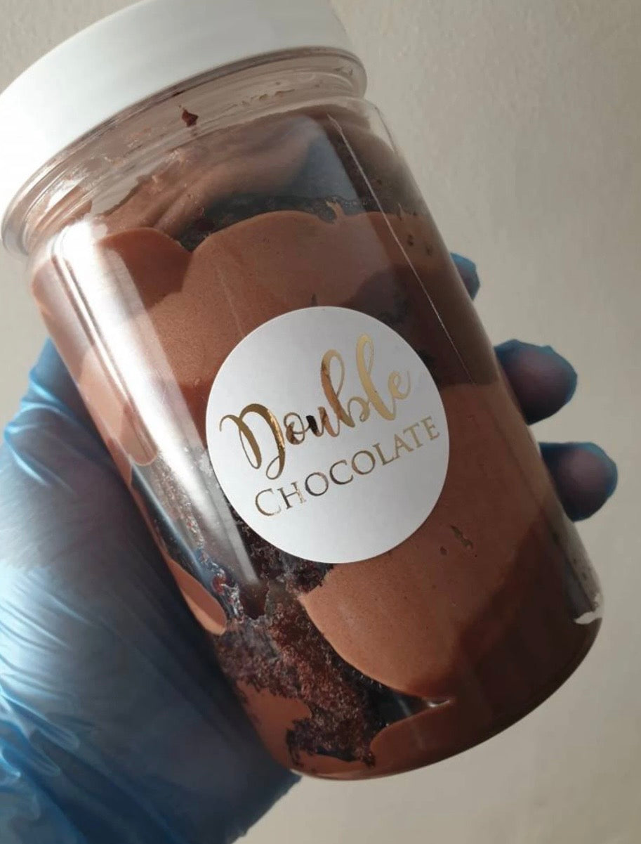 Cake jars x2