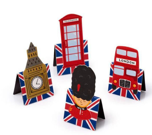 Magnetic bookmark set