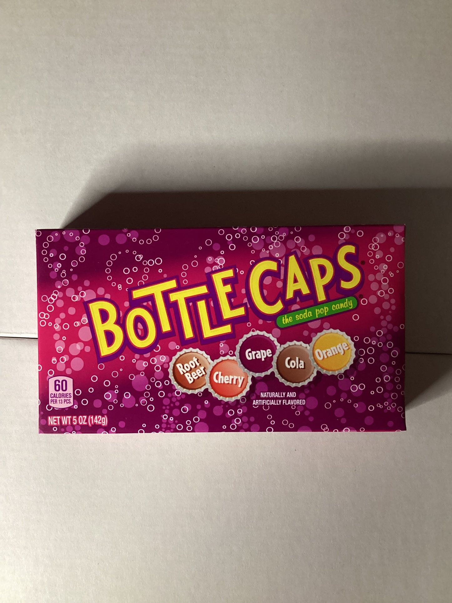 Bottle caps sweets