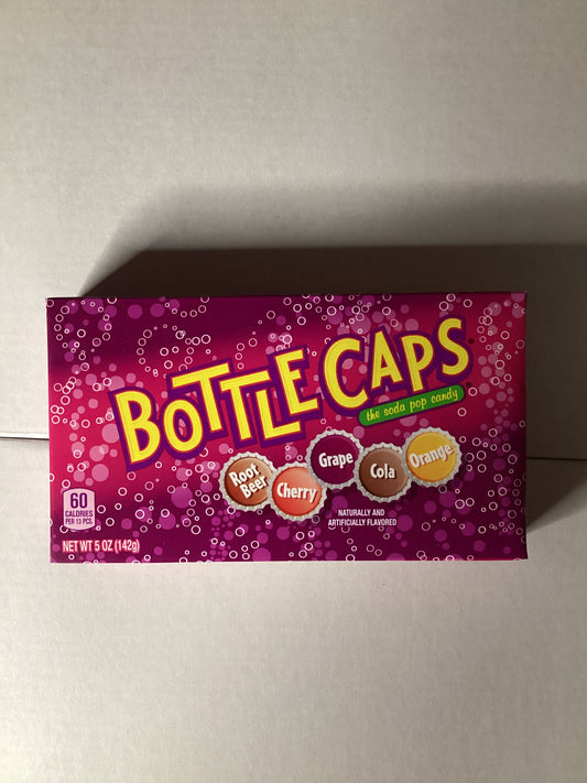 Bottle caps sweets