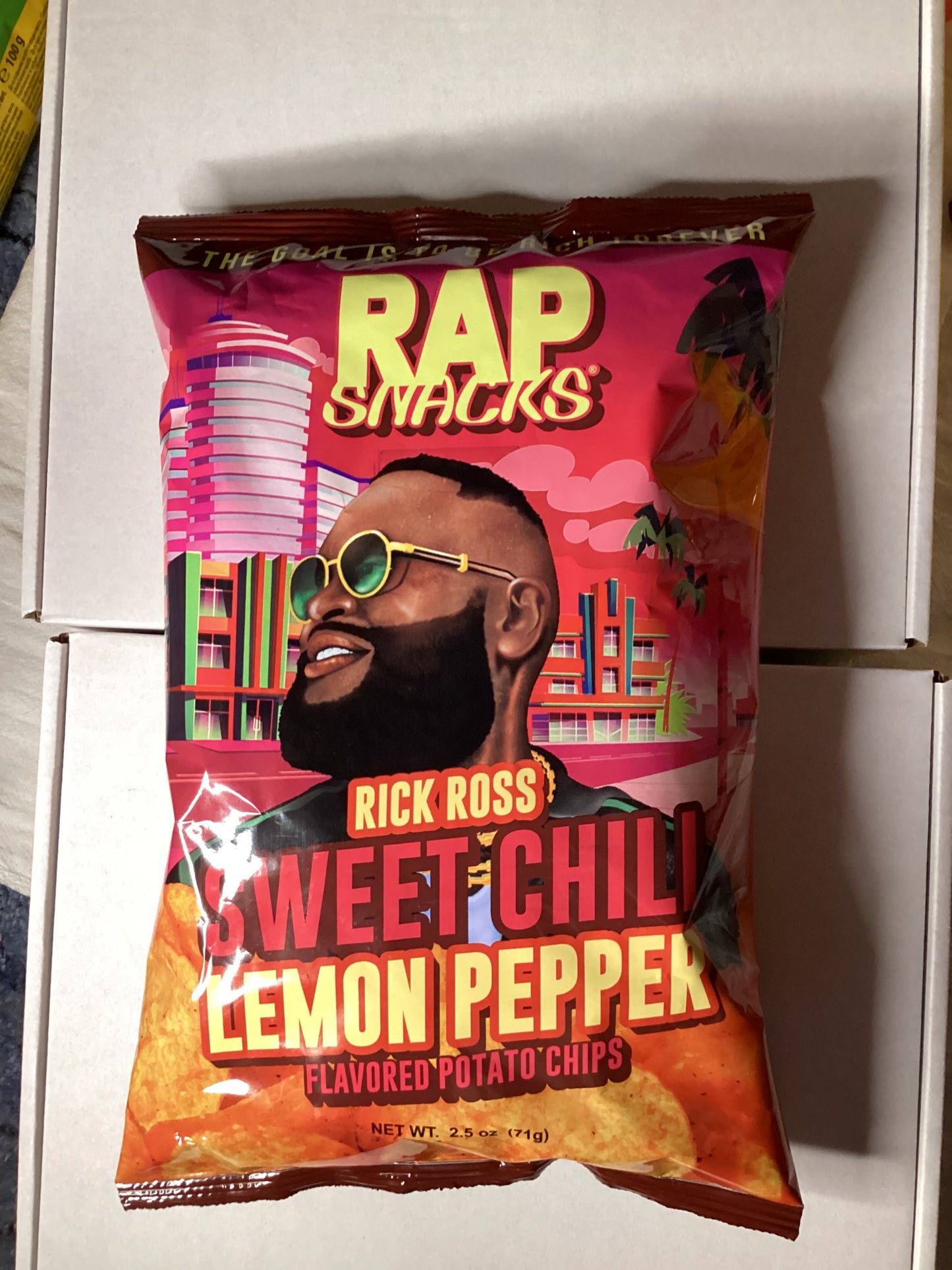 Rap snacks Sweet chilli lemon pepper