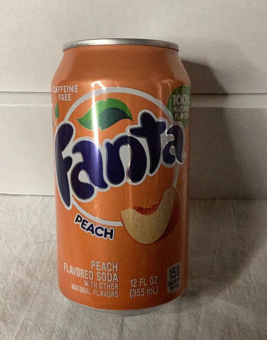 Fanta peach can