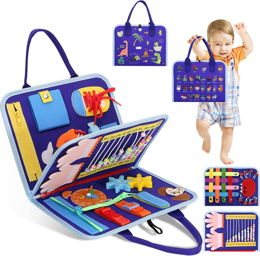 Sensory busy bag