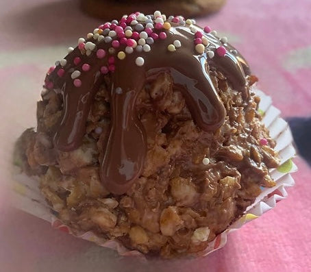 Cornflake cupcake