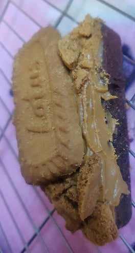 Chocolate pizza slice