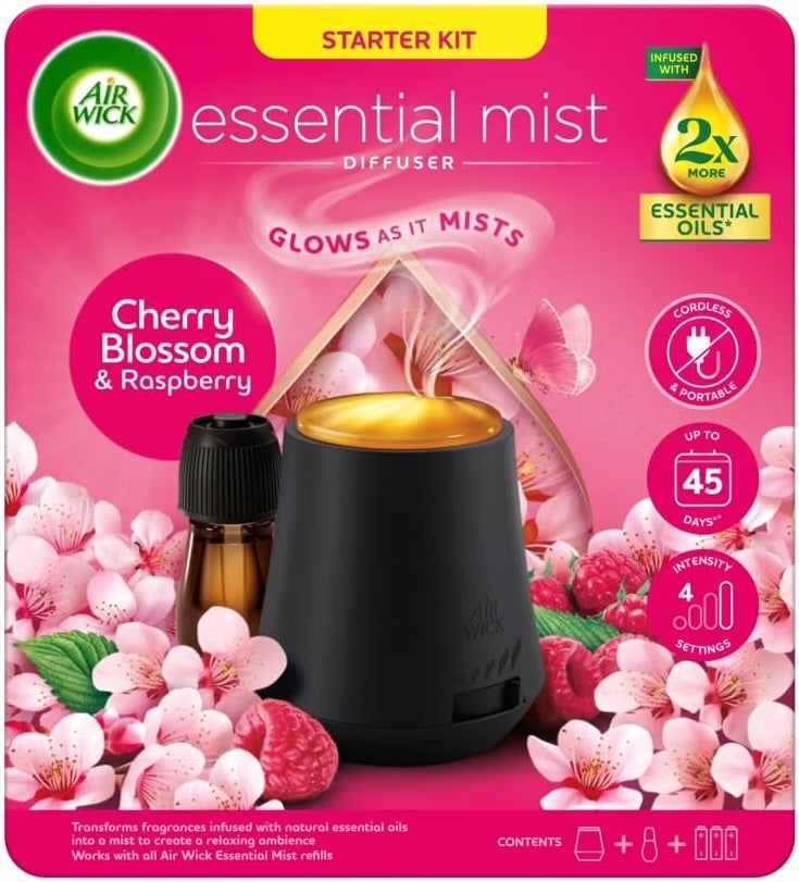 Air wick essential mist diffuser kit